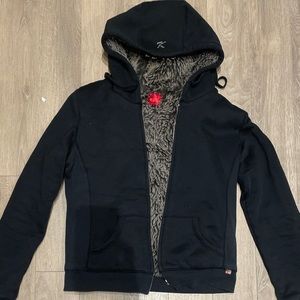Warm comfy black jacket
